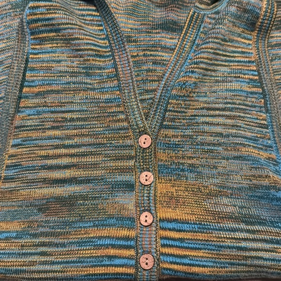 Free People romper shorts halter Summer Nights green knit sweater XS NEW - Picture 5 of 6